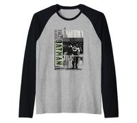 Batman out of The Shadows Maglia con Maniche Raglan