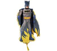 Batman palloncino foil balloon mylar minishape sagomato (36cm, 14'') originale DC Comics