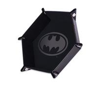 Batman - Pista di dadi nera 19 x 19 cm, pelle e velluto