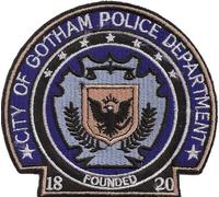 Batman polizia City of Gotham Polizei Department founded 1820 aufnãƒâ ¤ Her Patch by patchking