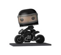 Batman Pop! Rides Deluxe Vinile Figura Selina On Motorcycle 15 Cm Funko