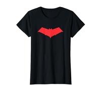 Batman Red Hood Maglietta, Donna, Nero, XL