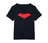 Batman Red Hood Maglietta, Donna Plus-Size, Nero, 3X