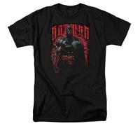 Batman Red Knight Version 2 Maglietta Uomo DC Comics Nera Cotone 100%