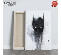 BATMAN RIPRODUZIONE ART Stampa su Tela ALTA' QUALITA' QUADRO MODERNO MARVEL ARTE