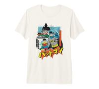 Batman Robin Kanji Dynamic Duo Maglietta Premium