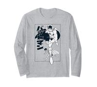 Batman Robin Kanji Large Run Maglia a Manica
