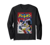 Batman Robin Kanji Run Red Burst Maglia a Manica