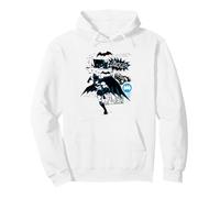 Batman Running Black And Blue Kanji Felpa con Cappuccio