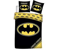Batman - Set copripiumino 100% cotone, copripiumino 135 x 200 cm, federa 80 x 80 cm