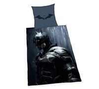 Herding Batman Biancheria da Letto, Cotone, Multicolore, Federa 80x80 cm, Copripiumino 135 x 200 cm