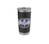 Batman Steel Mesh Shield Bicchiere termico in acciaio inox doppia parete