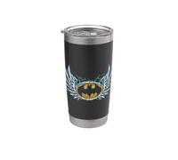 Batman Steel Wings Logo Bicchiere termico in acciaio inox doppia parete