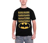 Batman T Shirt NaNa nuovo Ufficiale DC Comics Uomo nero