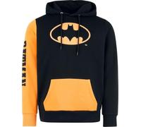 BATMAN The Bat Logo Uomo Felpa con Cappuccio Multicolore L