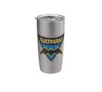 Batman: The Brave and the Bold Batman Shield Bicchiere termico in acciaio inox doppia parete