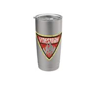 Batman: The Brave and the Bold Firestorm Shield Bicchiere termico in acciaio inox doppia parete