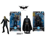 Batman The Dark Knight Action Figure Scarecrow & Batman (Fear Toxin Head) Bundle