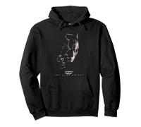 Batman The Dark Knight Grey Poster Felpa con Cappuccio