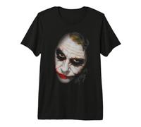 Batman The Dark Knight Heath Ledger Large Joker Face Maglietta Premium