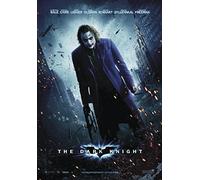 'Batman "The Dark Knight/Il Cavaliere Oscuro Poster (68 cm x 98 cm + 2 cornici nere per poster con suspención