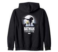 Batman The Dark Knight Returns Dynamic Duo Run Felpa con Cappuccio