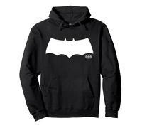 Batman The Dark Knight Returns White Logo Felpa con Cappuccio