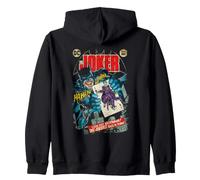 Batman The Joker Comic Cover Felpa con Cappuccio