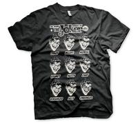Batman The Many Moods of The Joker T-Shirt Black S