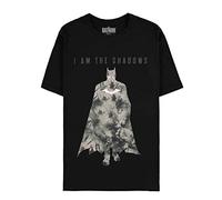 Batman The T Shirt I Am The Shadows 2022 Logo Nuovo Ufficiale Uomo Nero Size M