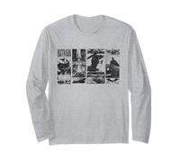 Batman Through The Years Live Action Maglia a Manica