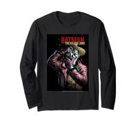 Batman Uccidere Joke Classico Cattivo Comic Night Maglia a Manica