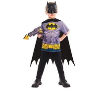Batman Ufficiale Supereroe Bambini Set Regalo Fanct Vestito Costume Ragazze Età