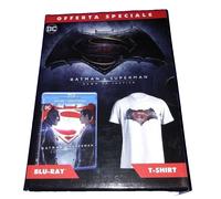 BATMAN V SUPERMAN Dawn of Justice cofanetto blu ray + T-SHIRT