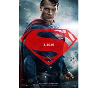 Batman V Superman Dawn Of Justice Poster Originale Doppio Lato - Stile D