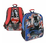 Batman V Superman Grande Reversibile Double Sided Zaino