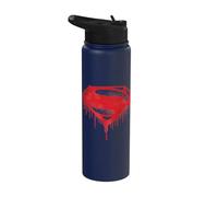 Batman v Superman Splattered Logo Stainless Steel Insulated Water Bottle