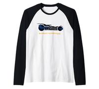 Batman v Superman The Batmobile Drawing Maglia con Maniche Raglan