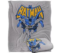 BATMAN Vintage Run Coperta super morbida al tatto setoso - 152 x 127 cm