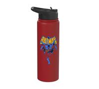 Batman Vintage Run Stainless Steel Insulated Water Bottle