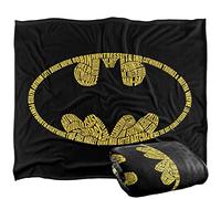 Batman Word Logo Coperta super morbida al tatto setoso - 152 x 127 cm
