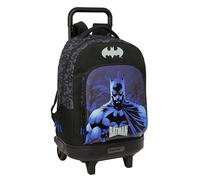 Safta Batman 33l 33x45x22cm Wheeled Backpack Nero Bambini