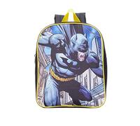 Batman - Zaino per bambini, motivo: Gotham Knight DC, per la scuola materna, colore: nero, Nero, Zainetto