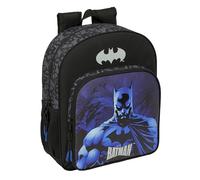 BATMAN - Zaino scuola bambino, zaino per bambini, adattabile a carrozzina, ideale per bambini in età scolare, comodo e versatile, qualità e resistenza, 32 x 12 x 38 cm