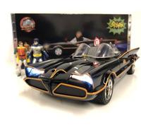 Batmobile 1966 Con Figure E Luci Funzionanti 1:18 Jada 98625 253216001