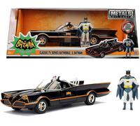BATMOBILE 1966 DIE-CAST 1:24 W.CHARACTER Modelli In Scala Simba