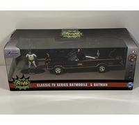 Batmobile Di Batman 1966 Con Figura In Scala 1:32 Jada 31703