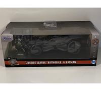 Batmobile Di Batman Justice League Con Figura Scala 1:32 Jada 31706