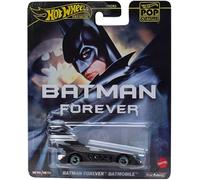 BATMAN FOREVER BATMOBILE Die Cast Modellino Scala 1:64 6cm Hot Wheels POP HVJ39