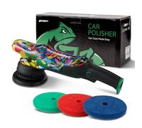 BATOCA P1 Lucidatrice Rotorbitale per Auto 1000W - Lucidatrice Eccentrica DA 125mm, Orbita 15mm, 6 Velocità 2500-5500 RPM, Cavo 5m per Lucidatura, Ceratura e Rimozione Graffi Auto e Moto